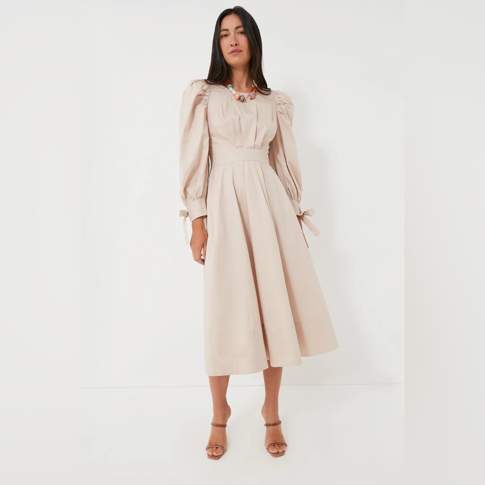 En Saison Leighton Midi Dress Eggshell Everyday wear